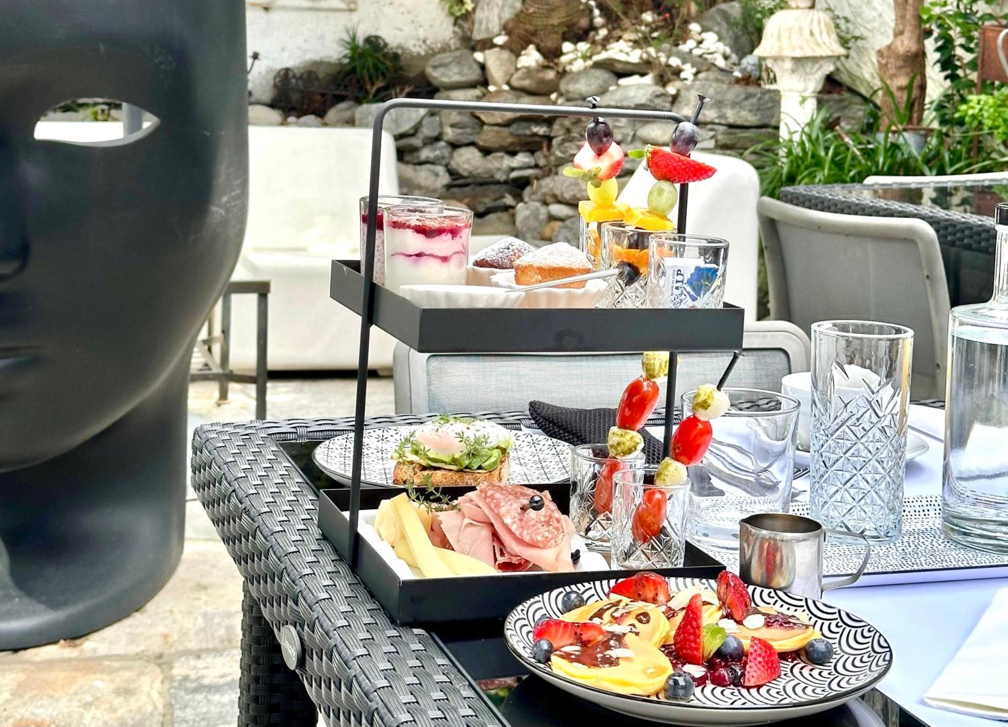 Caffe Dell'Arte Boutique Rooms لوكارنو المظهر الخارجي الصورة